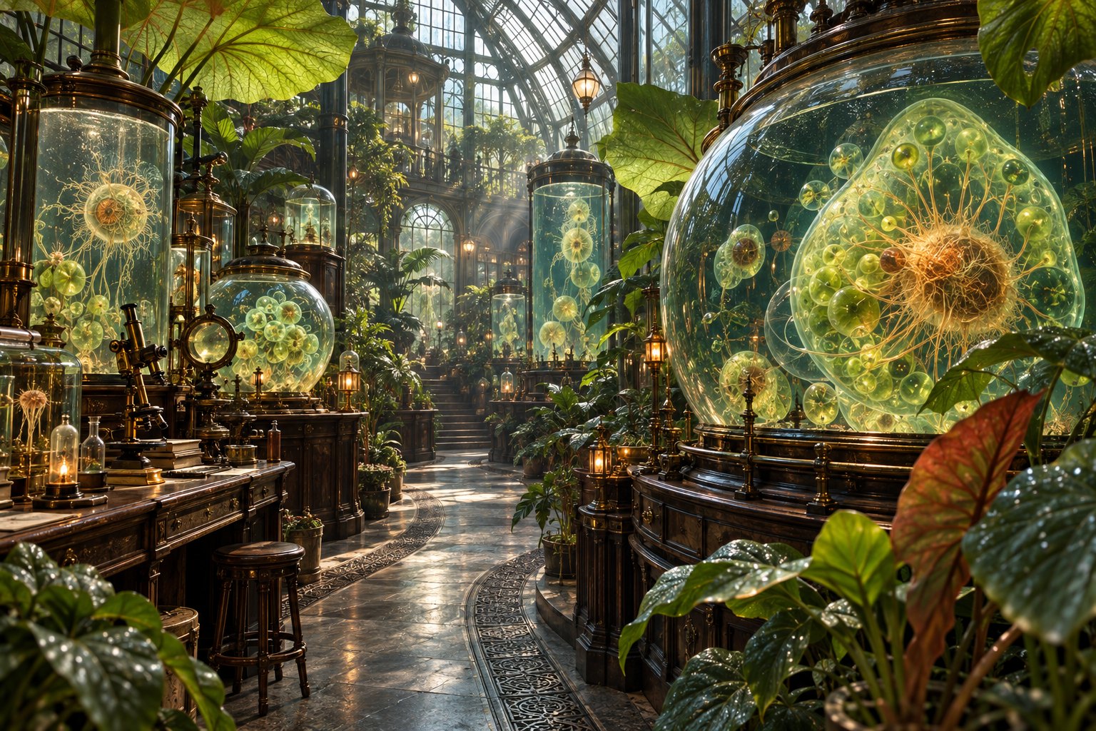 Imagined biological conservatory